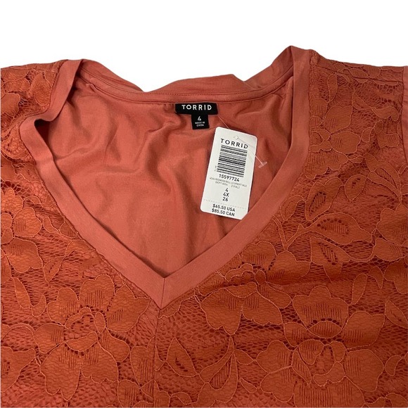 TORRID HI-LOW SKATER MINI DRESS - SUPER SOFT RUSTY BROWN SZ - Picture 6 of 13